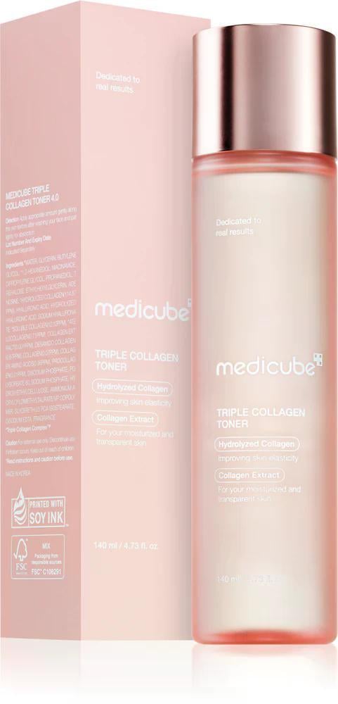 Тоник для лица аналог Medicube Triple Collagen Toner 140 мл (28552297)