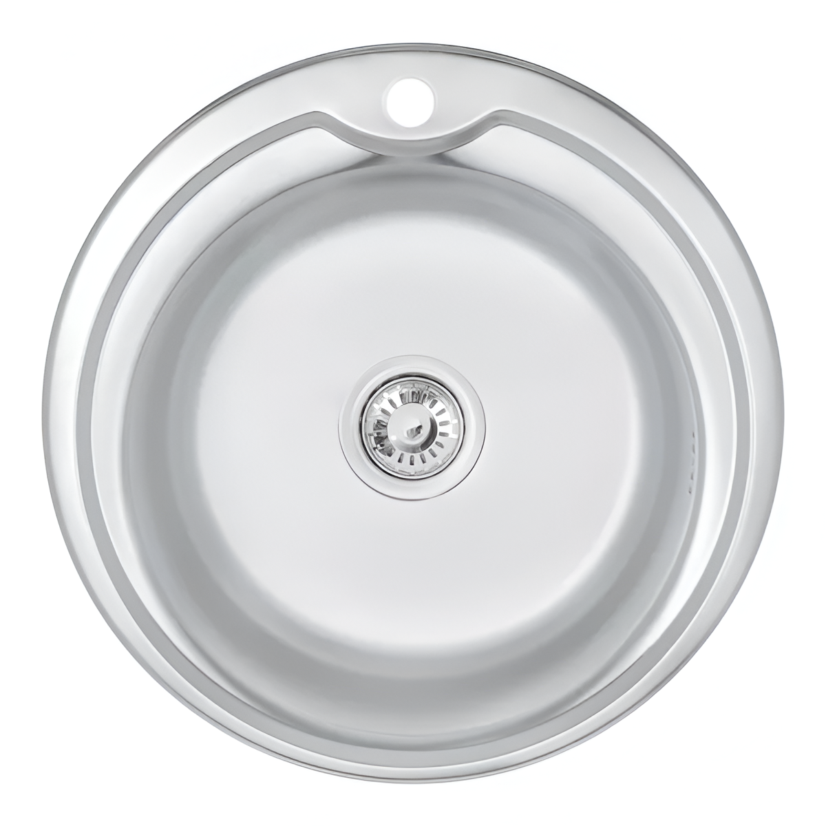 Мойка для кухни с сифоном Wezer 510/06 Satin 510x180 мм (SQ-1034795)