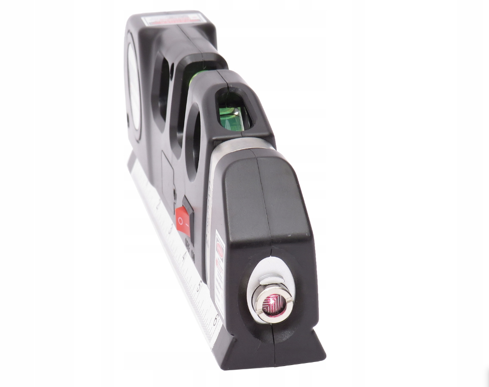 Лазерний рівень Bass Polska з вбудованою лінійкою та рулеткою 4в1 (1464) - фото 5 Лазерний рівень Bass Polska з вбудованою лінійкою та рулеткою 4в1 (1464) - фото 5