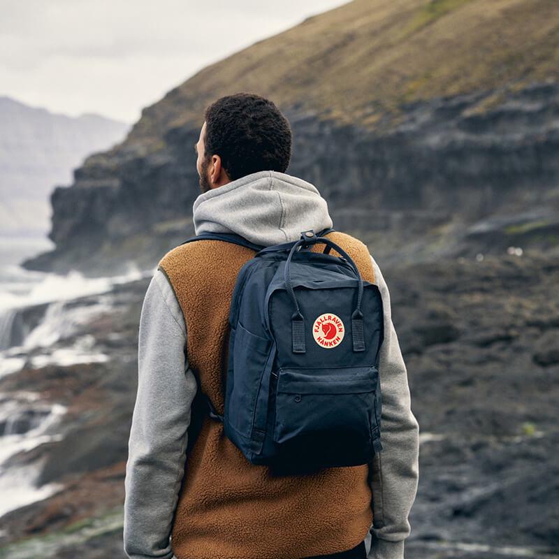 Міський рюкзак Fjallraven Kanken Laptop 13" 13 л Navy (23523,560) - фото 4