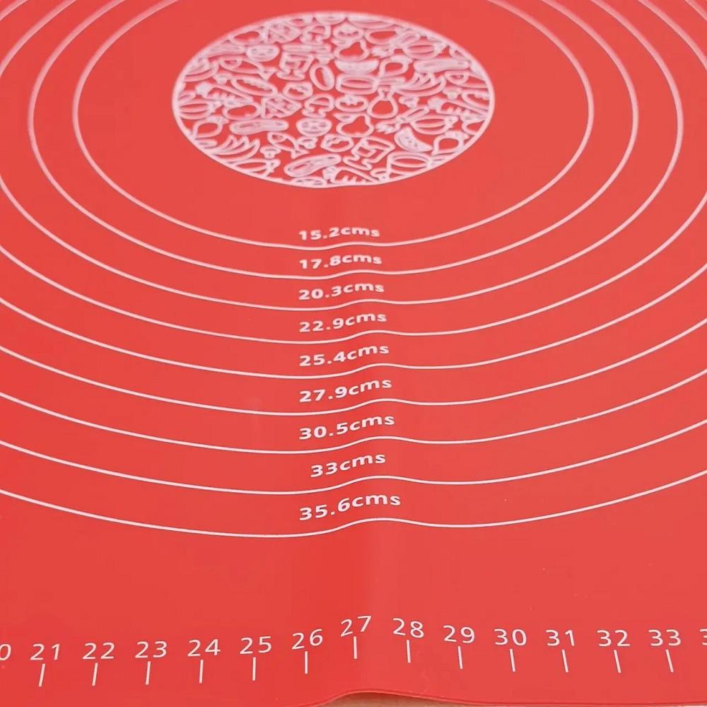 Коврик для раскатки силикон MH-3390 50х40 см - фото 3 Коврик для раскатки силикон MH-3390 50х40 см - фото 3