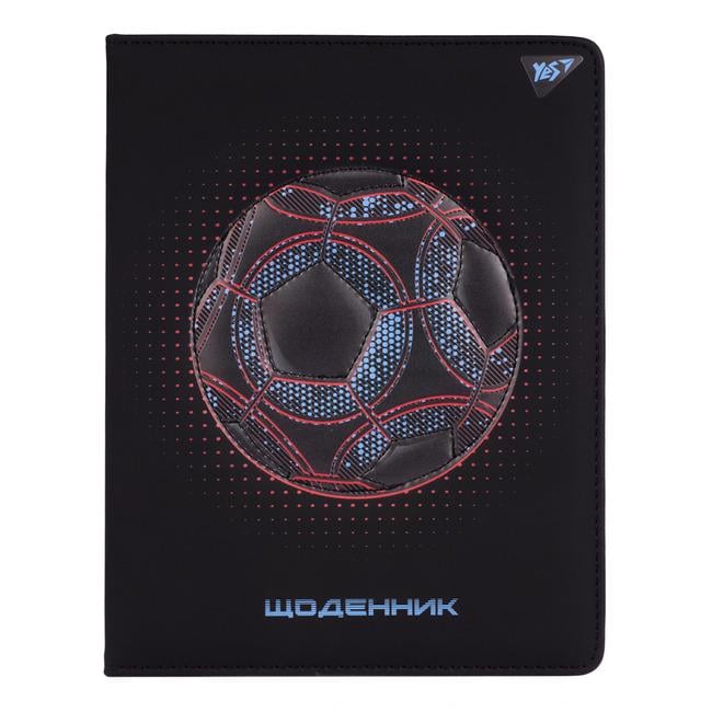 Дневник школьный YES PU жесткий Soccer А5 40 л. (911608) Дневник школьный YES PU жесткий Soccer А5 40 л. (911608)