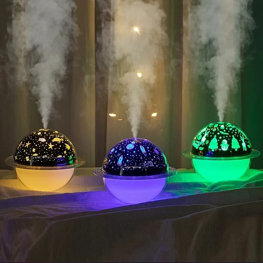 Ночник с увлажнителем воздуха с LED подсветкой (AD-2314) - фото 4