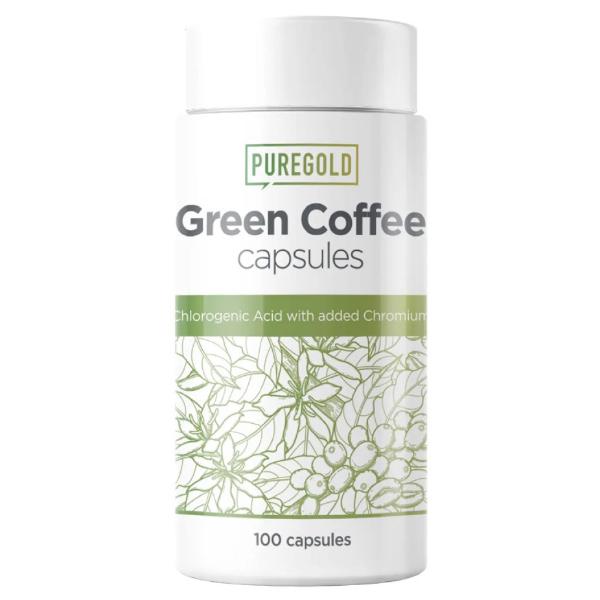 Жиросжигатель комплексный Pure Gold Protein Green Coffee 100 капс. (000022008)