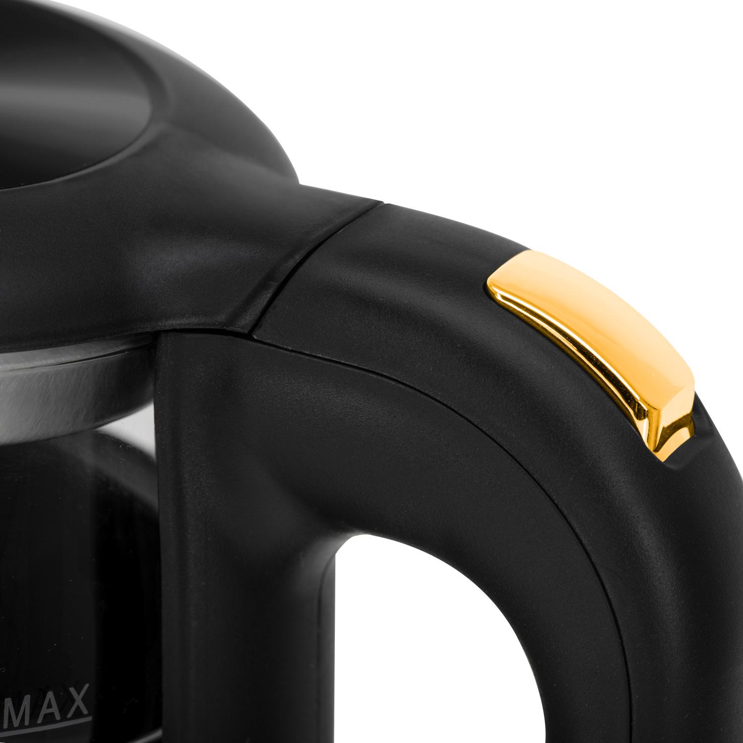 Электрочайник Adler AD 1305 1,7 л Черный/Золотой (27316971) - фото 7 Электрочайник Adler AD 1305 1,7 л Черный/Золотой (27316971) - фото 7