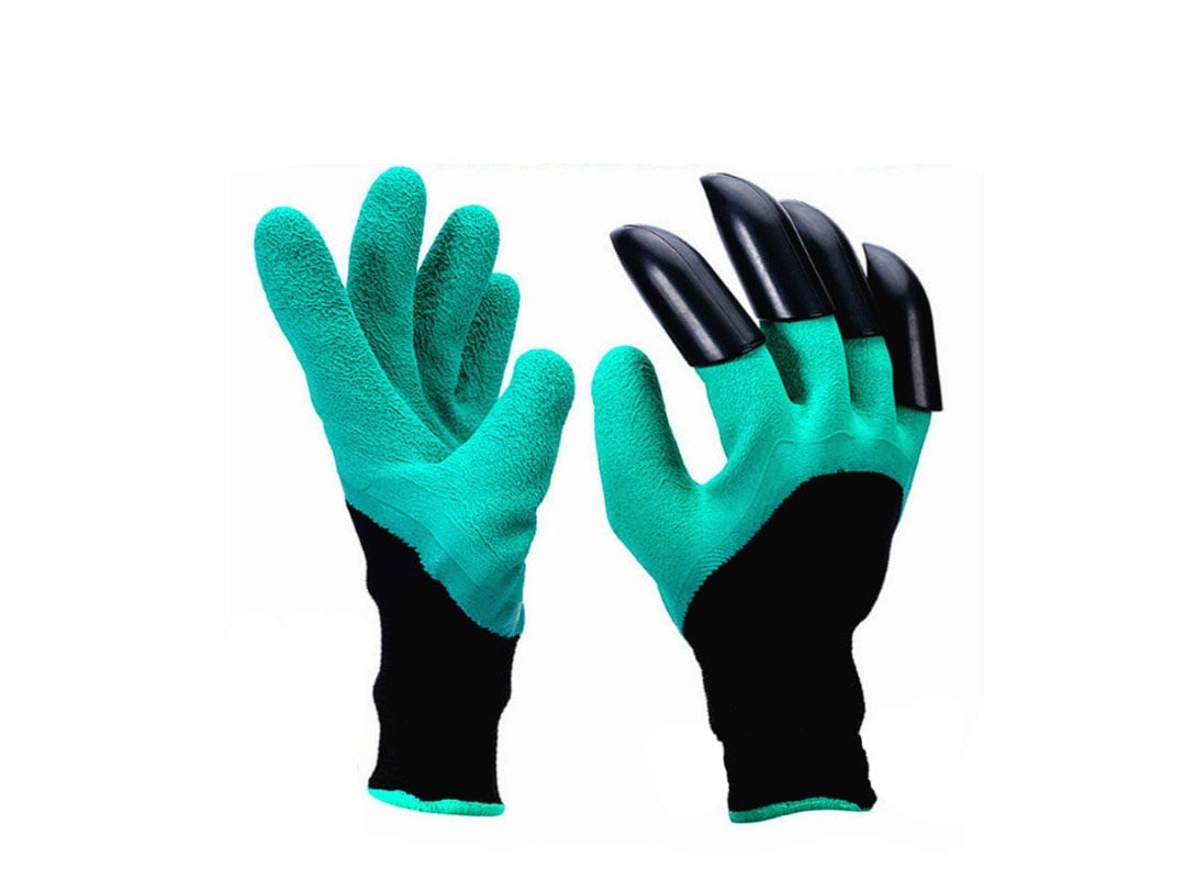 Перчатки садовые с пластиковыми наконечниками Garden gloves (119-8617936)