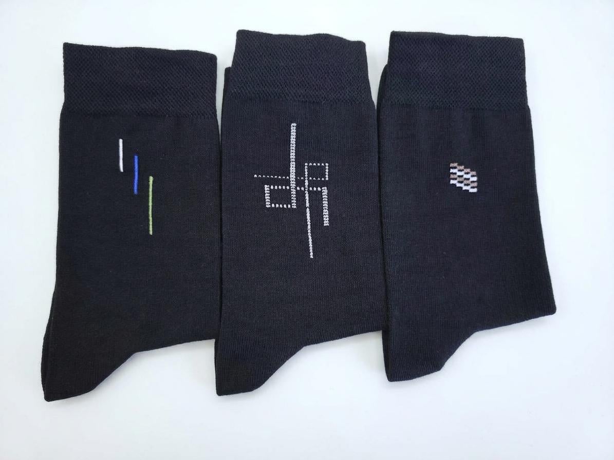 Набор носков мужских King Cotton демисезонные 42-45 г. 6 пар Черный (559Black-128)