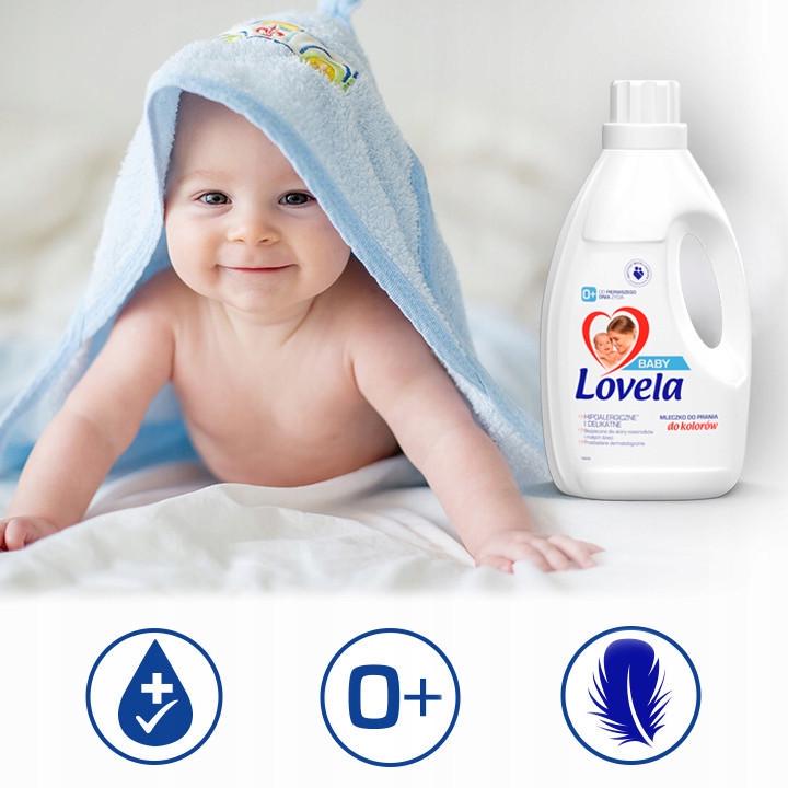 Рідина для кольорового прання Lovela Baby гіпоалергенна 4,5 л - фото 5