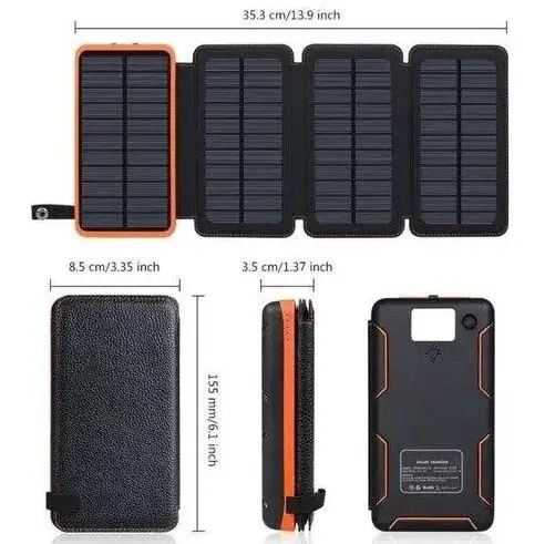 Зарядний пристрій Solare S025 Power Bank 25000 mAh (250025) - фото 4