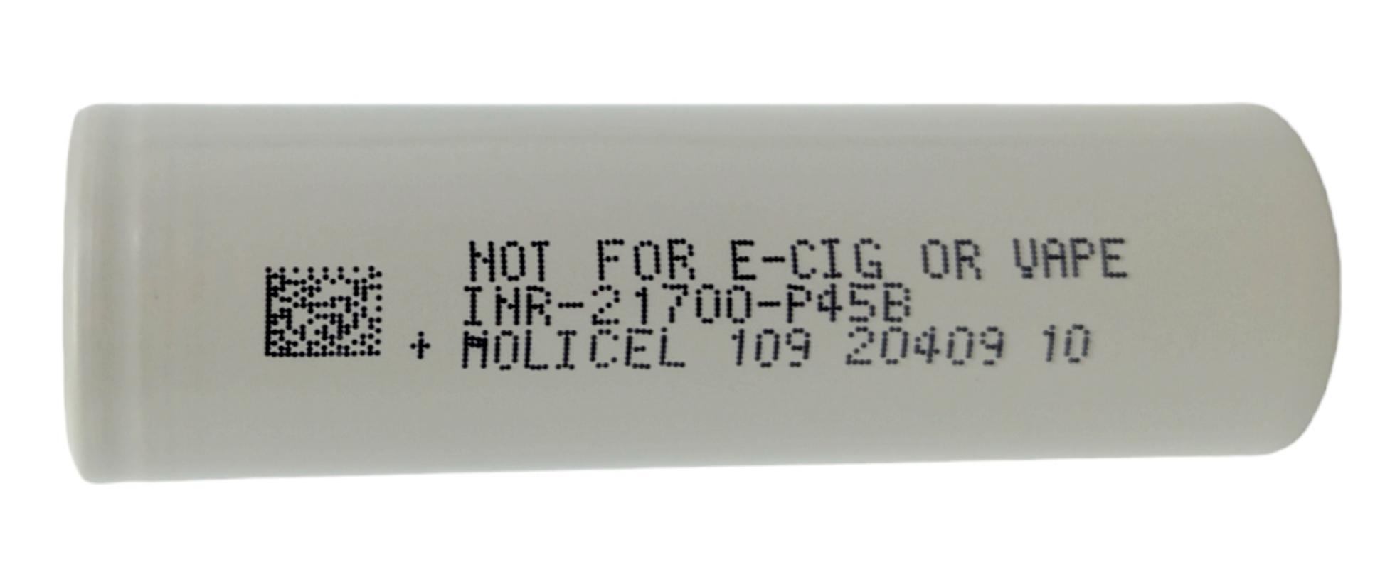 Аккумулятор высокотоковый Molicel INR-21700-P45B 3.7 V 4500 mAh - фото 4