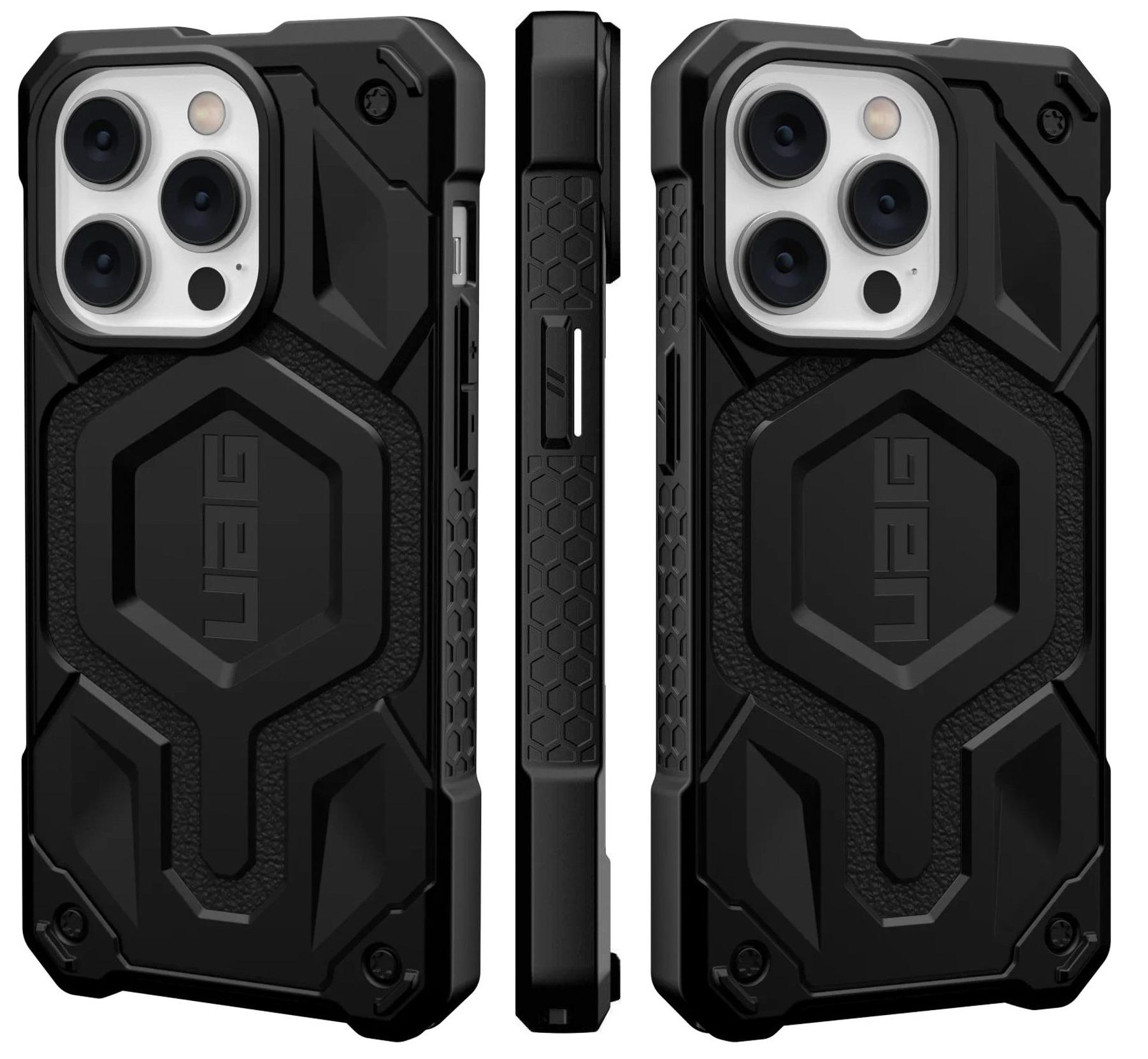 Чохол протиударний UAG Monarch Pro MagSafe 114031114040 для Iphone 14 Pro Max (6.7") Black - фото 9