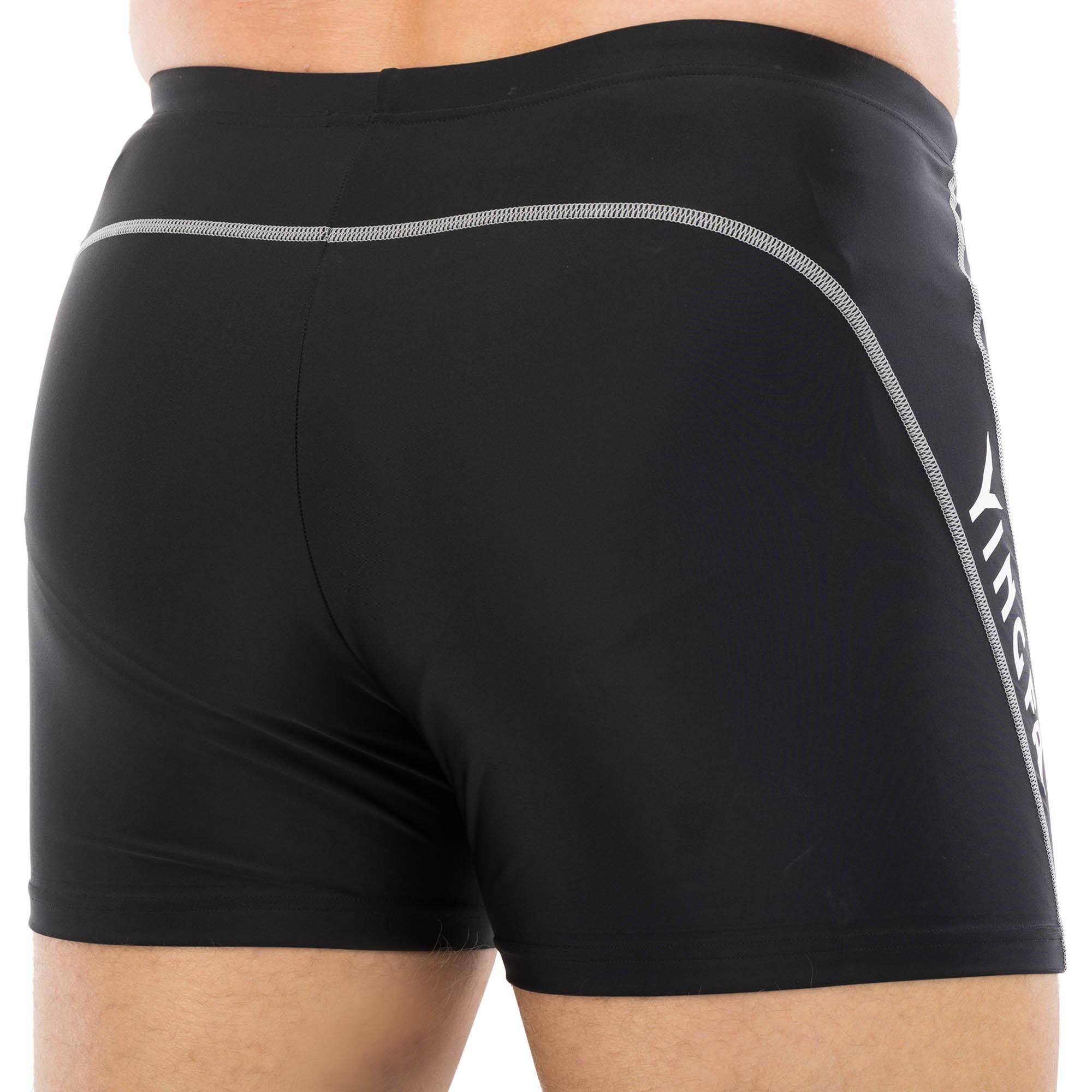 Плавки боксеры мужские для плавания YINGFA 24T858 L Черный (24T858_Черный_L_(160-165см) - фото 4