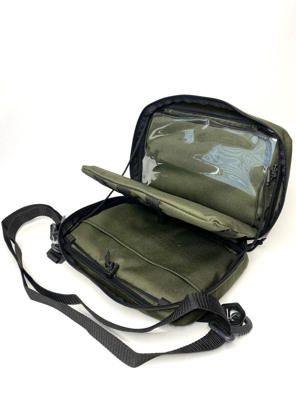 Подсумок для планшета 11-12" с защитной пленкой Хаки