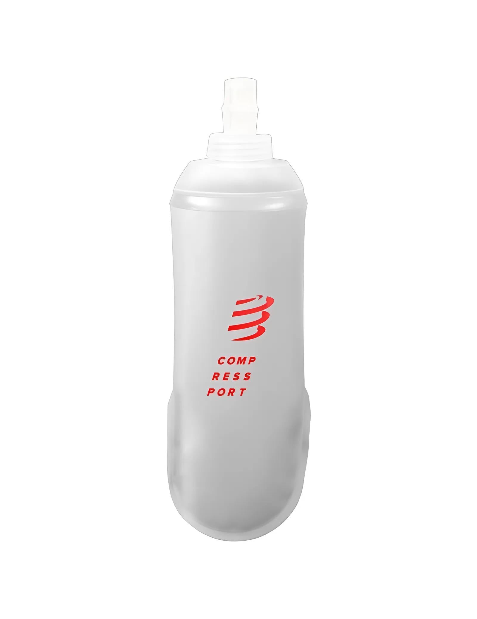 Фляга для бега мягкая силиконовая Compressport XBPU8230070500ML ErgoFlask 500 мл Белый (11bbd618)