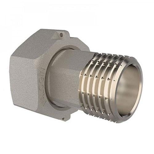 ᐉ Полусгон с накидной гайкой V&G VALOGIN 1/2" (VG-205301)