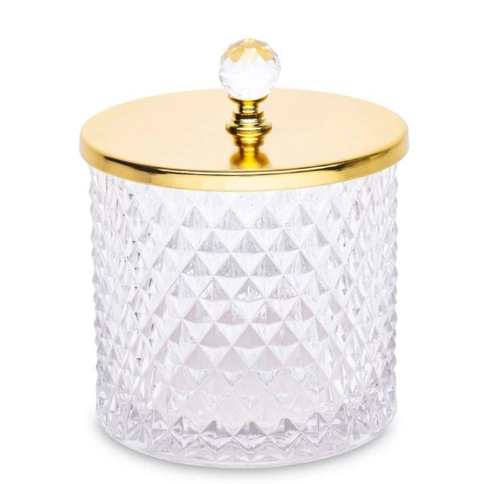 Емкость декоративная с крышкой (34611)