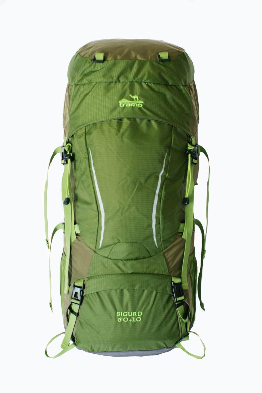 Рюкзак Tramp Sigurd туристичний 60+10 л Зелений (UTRP-045-green) - фото 1