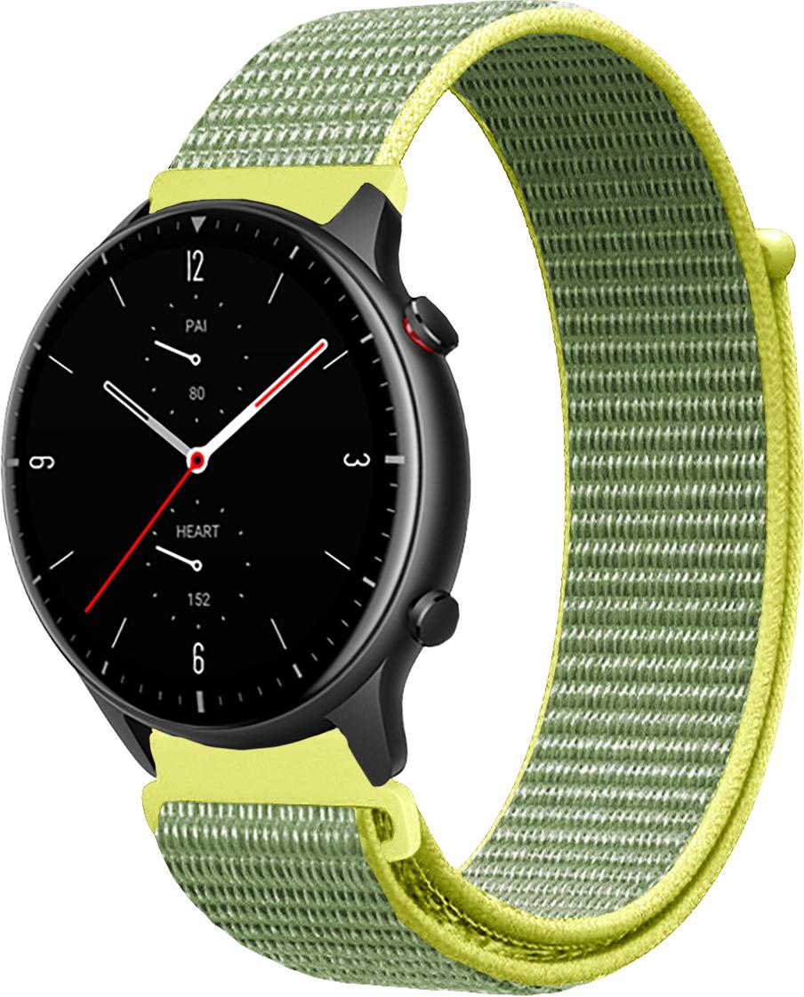 Ремешок нейлоновый Sport Loop Amazfit GTR 2e Gray Yellow (16448-63)