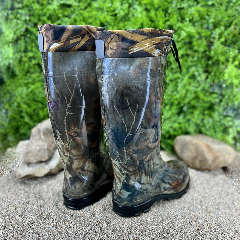 Чоботи силіконові чоловічі VS-005040-10 27,9 см p. 43 Коричневий (64706827) - фото 3