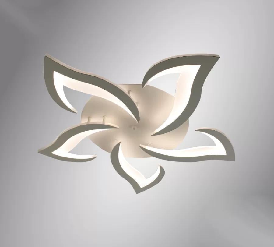 Люстра светодиодная ESLLSE ELLA 70W 5F/APP/640x65/220V/IP20 White (27712920)