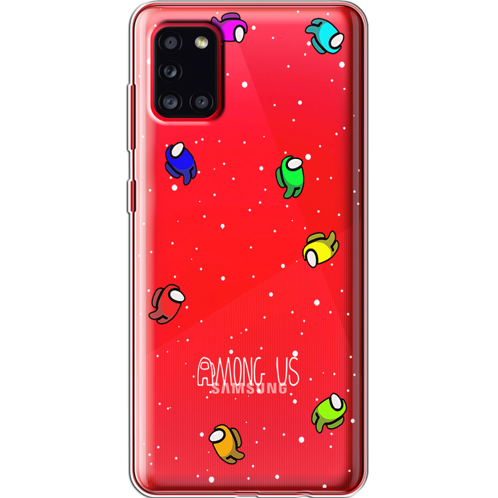 Чохол Boxface Samsung A315 Galaxy A31 Among Us Invisible Прозорий силікон (39470-bk76-39470)