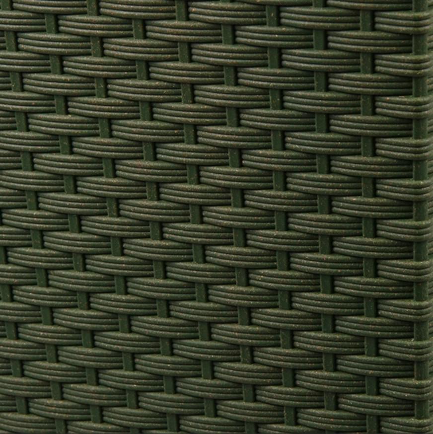 Горщик для квітів Lamela Juka ECO Rattan 25 см Зелений лісовий (LA827-42) - фото 2 Горщик для квітів Lamela Juka ECO Rattan 25 см Зелений лісовий (LA827-42) - фото 2