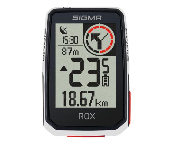 Велокомп'ютер Sigma Sport ROX 2 GPS Top Mount Set White (SD01053) - фото 3