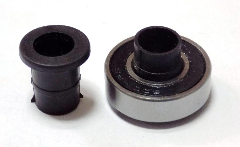 Втулка колеса d 10-12 мм с подшипником d 12-28 мм (29996)