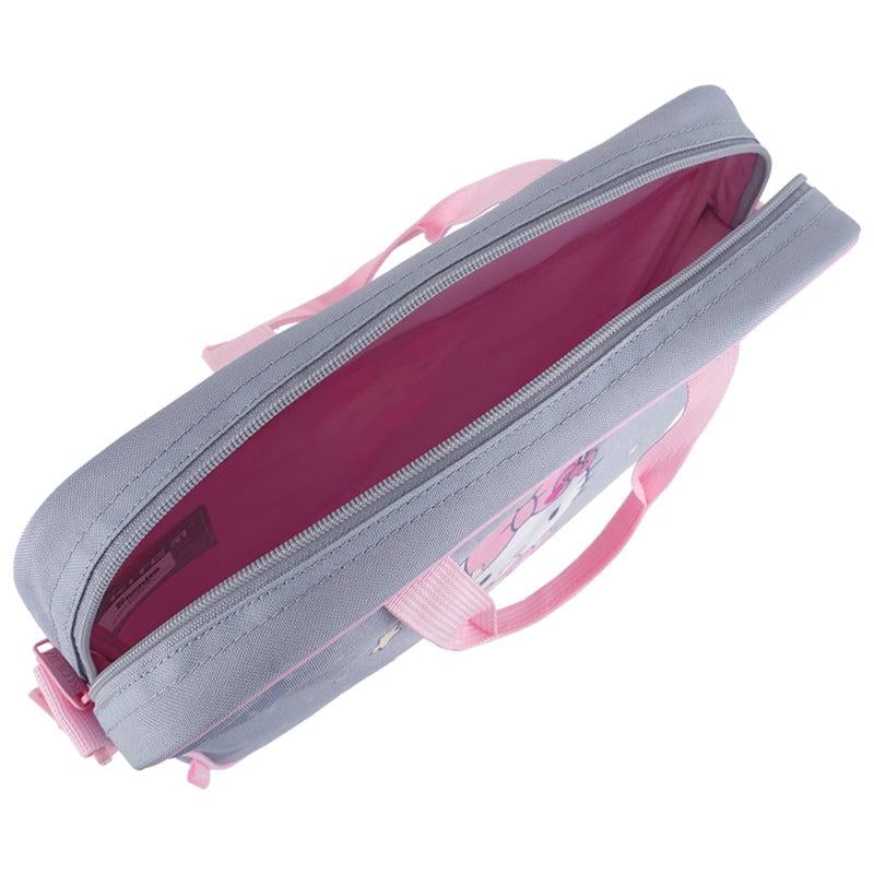 Шкільна сумка текстильна KITE Hello Kitty Сірий (HK25-589-1) - фото 4 Шкільна сумка текстильна KITE Hello Kitty Сірий (HK25-589-1) - фото 4