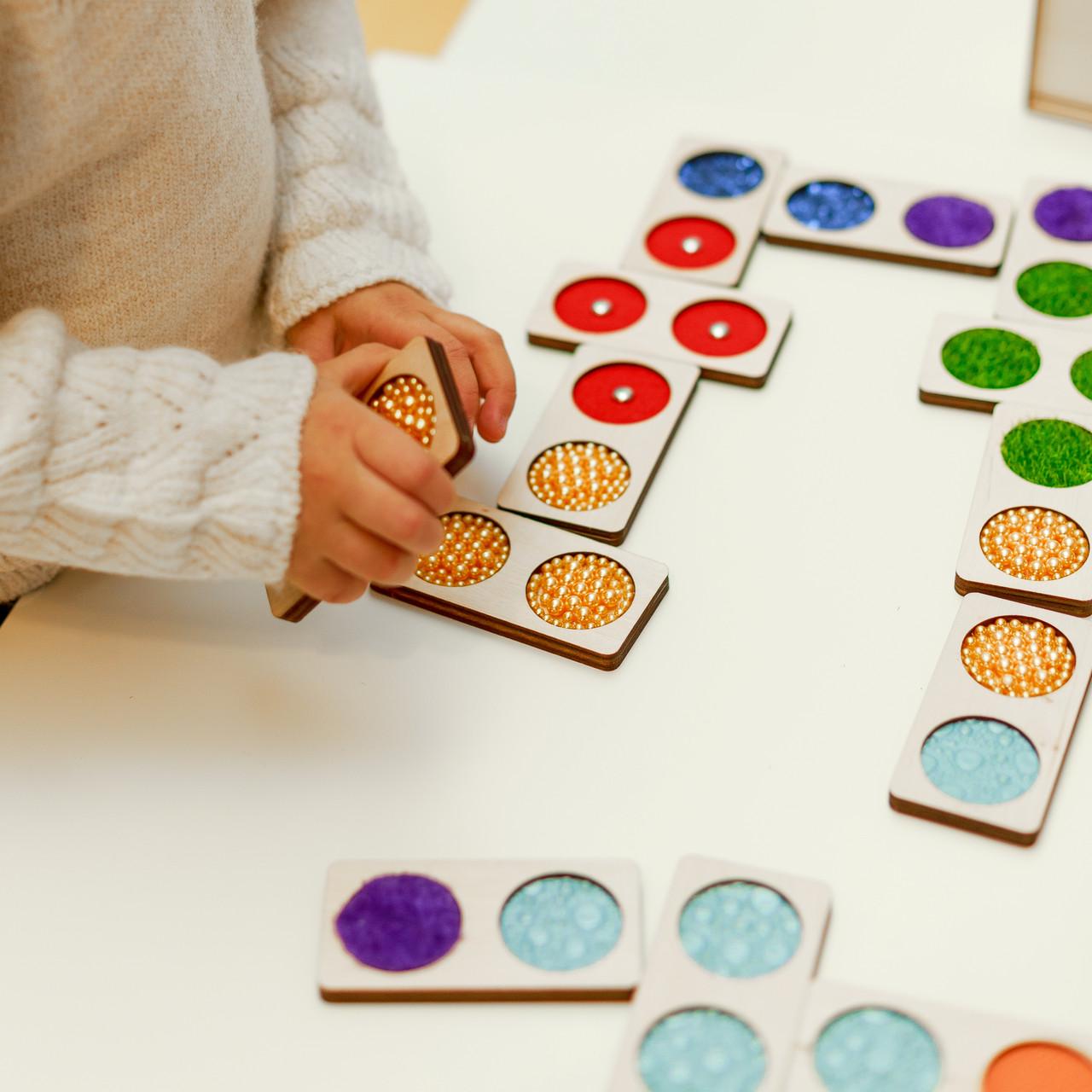 Настільна гра Zoia for Kids Доміно тактильне (М-008) - фото 5