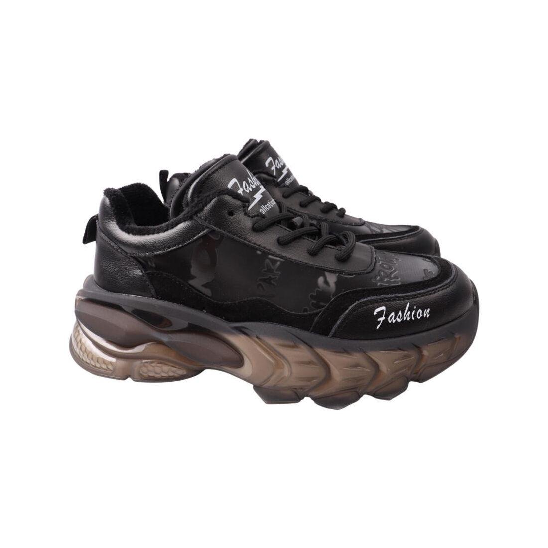 Кроссовки женские Li Fexpert из текстиля р. 39 Черный (719-21DK)