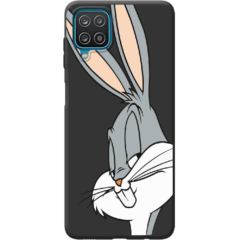 Чехол BoxFace Samsung A125 Galaxy A12 Lucky Rabbit Черный силикон (41506-bk81-42014)