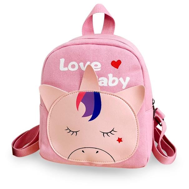 Дошкольный рюкзак Evo-kids Small Unicorn-2 Единорог Розовый - фото 1