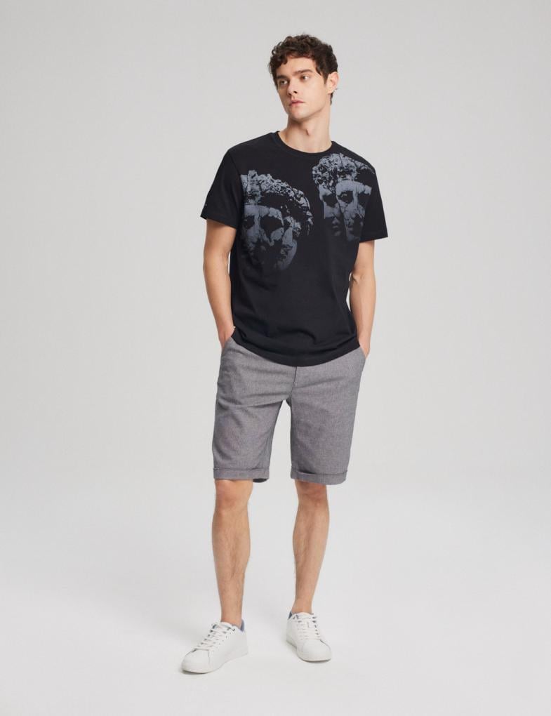 Шорти чоловічі Diverse PRM SH 242 34 Сірий меланж (5902598968852) - фото 4