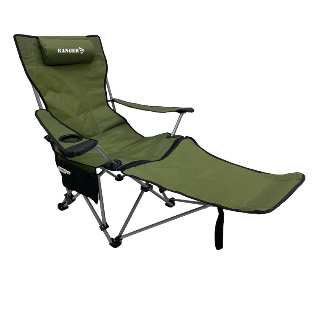 Крісло туристичне складане Ranger Relax Зелений (RA 2255) Крісло туристичне складане Ranger Relax Зелений (RA 2255)