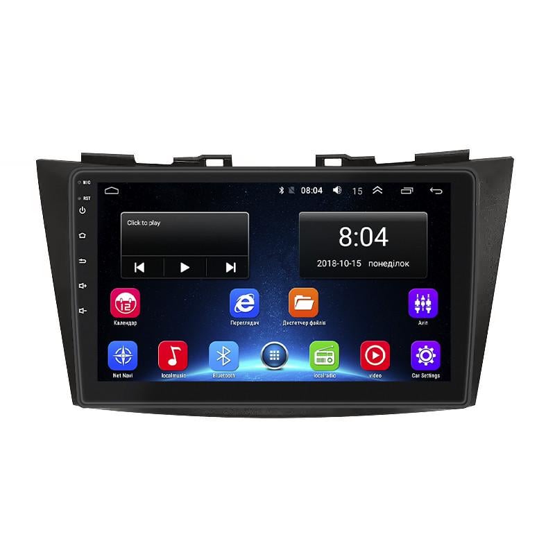 Автомагнитола штатная Lesko для Suzuki Swift IV Рестайлинг 2013-2017 2/32Gb Wi-Fi GPS Base 9" (31160230)