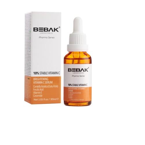Сыворотка для лица Bebak Pharma осветляющая с витамином С 30 мл (241507)