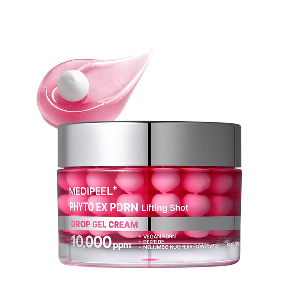 Крем для лица Капсульный гель MEDI PEEL Phyto EX PDRN Lifting Shot Drop Gel Cream для упругости и сияния 50 мл (PJ032)