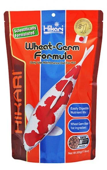 Корм Hikari KOI Wheat-Germ Formula M середні пелети високопоживний склад для холодного періоду 2 кг (Hikari06370)
