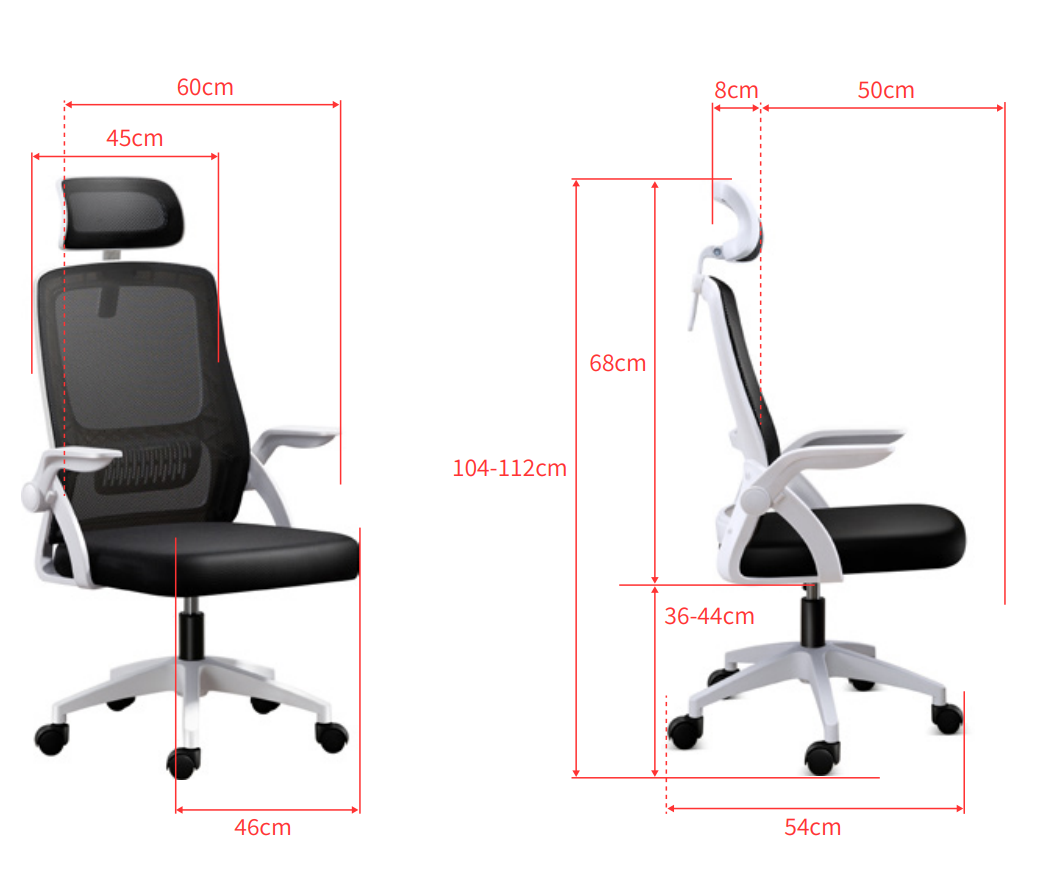 Офисное кресло Hanert Fest Black/White - фото 4