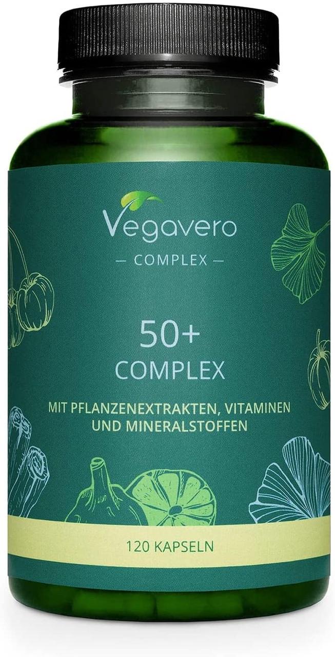 Вітаміни для імунітету Vegavero Комплекс для людей віком від 50 років 120 капс. (500943620v)