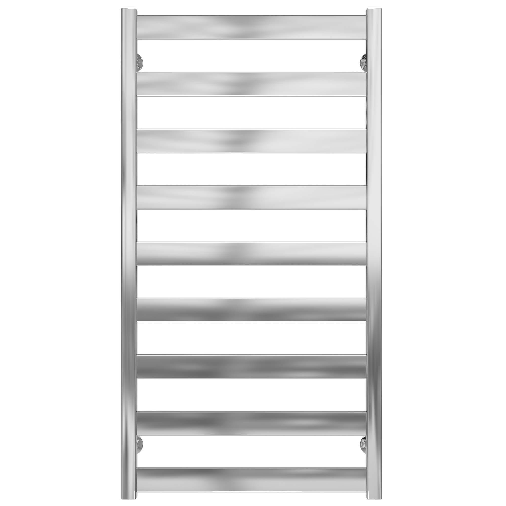 Полотенцесушитель водяной Deffi Silvia П9 боковое правое подключение нержавеющая сталь 500х1000 мм Хром (A.SV.100.50.9.C.C)