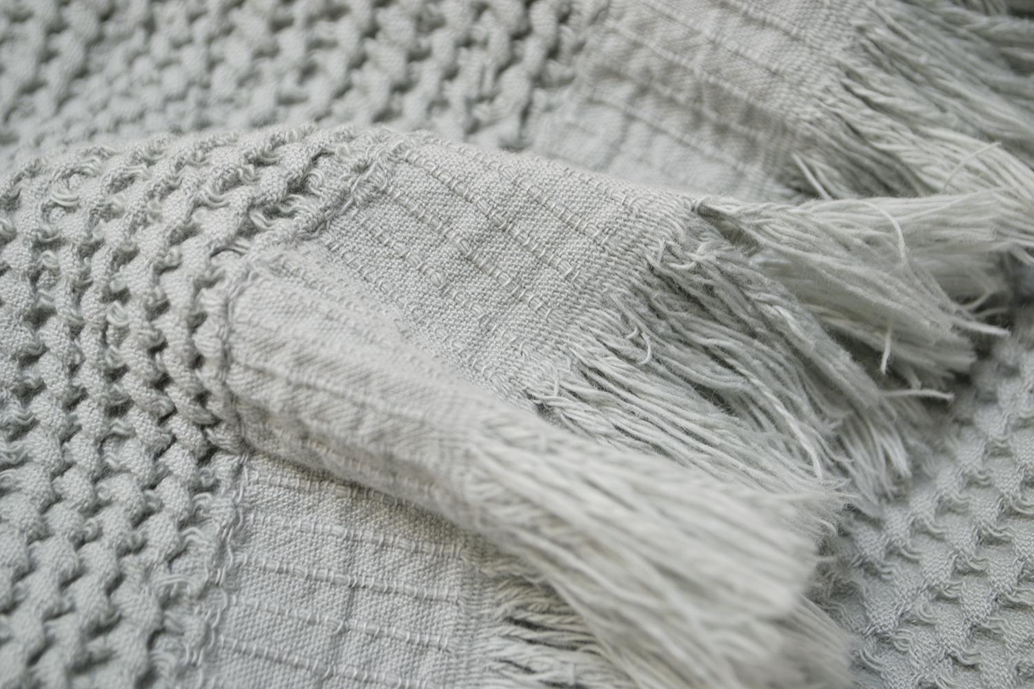 Рушник Lotus Home Rius 300 г/кв. м 50x100 см Світло-сірий (svt-2000022333139) - фото 4