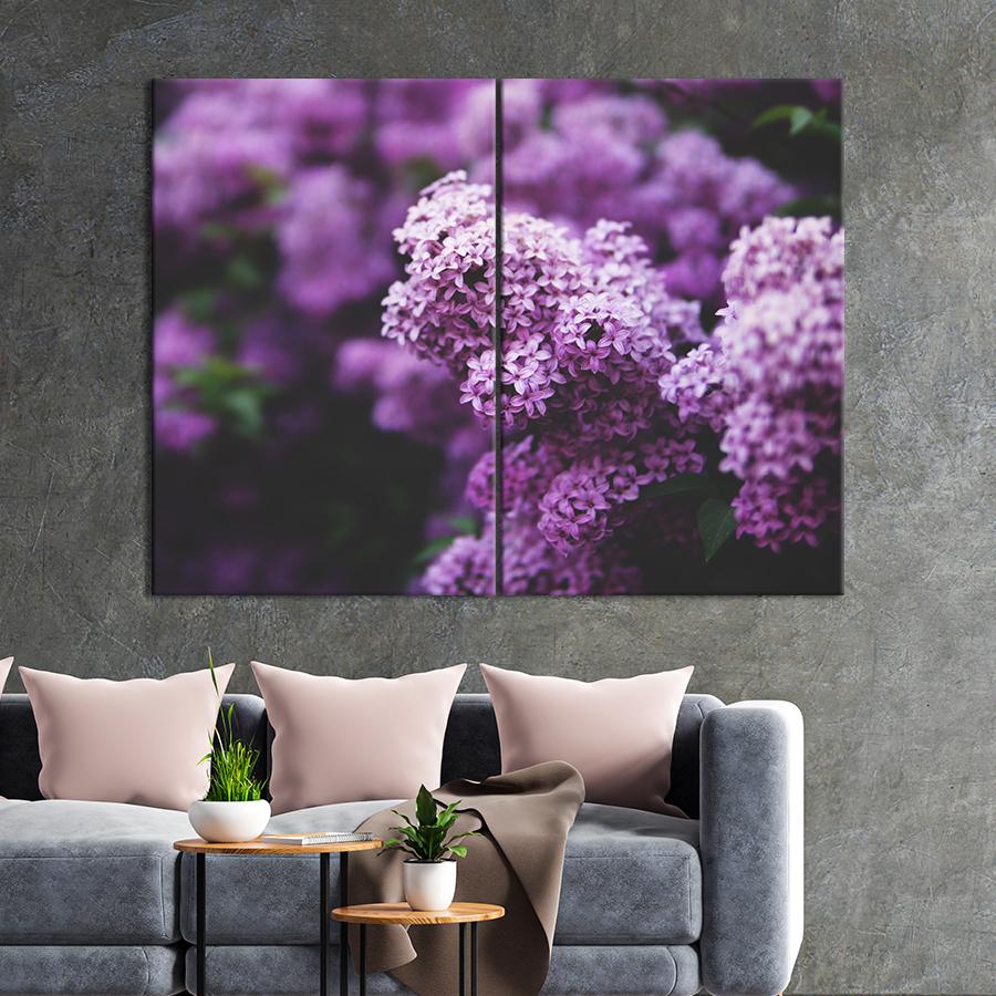 Картина цветы и растения Куст сирени 111x81 см (A991-2) - фото 1 Картина цветы и растения Куст сирени 111x81 см (A991-2) - фото 1