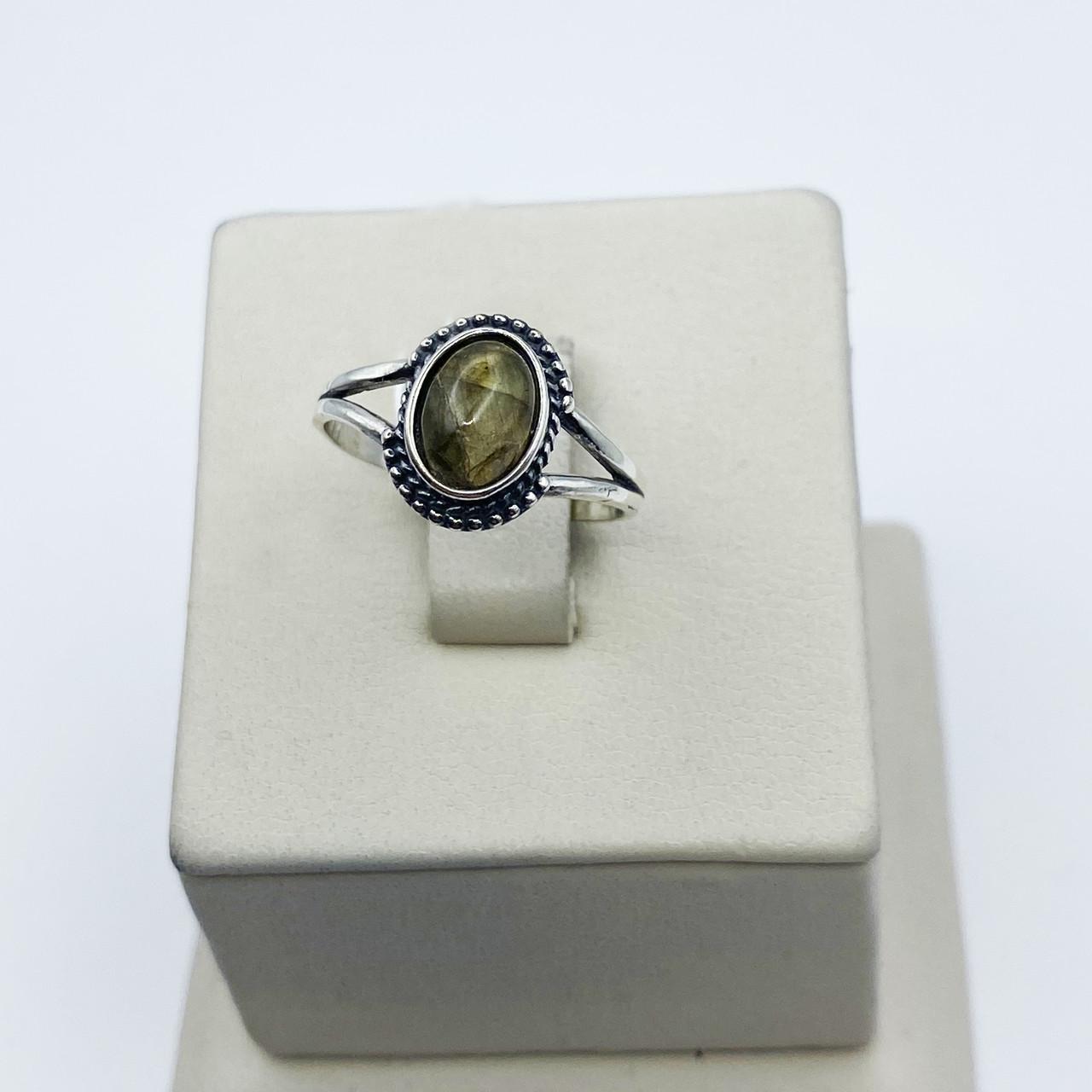 Кольцо серебряное с тигровым глазом р. 17 1,86 г (2036501906)