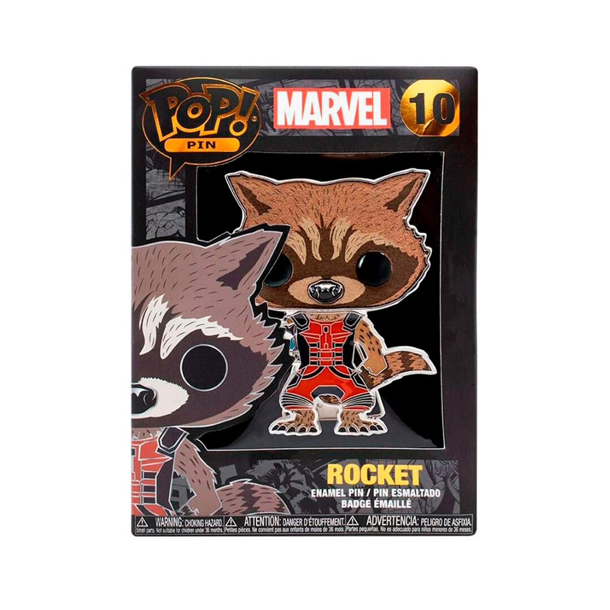 Детская игровая фигурка Funko POP коллекционная Marvel Енот Ракета Rocket Raccoon Детская игровая фигурка Funko POP (MVPP0011)