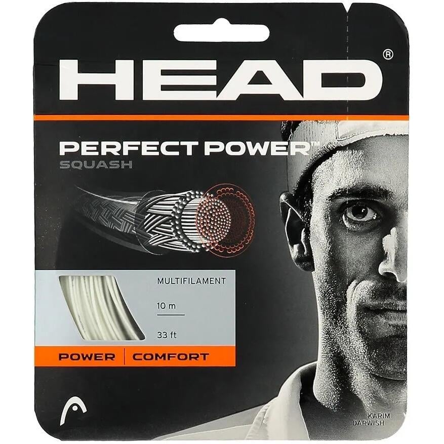 Струна для ракеток для сквоша Head PERFECT POWER 1.25 10 м Белый (281085) Струна для ракеток для сквоша Head PERFECT POWER 1.25 10 м Белый (281085)