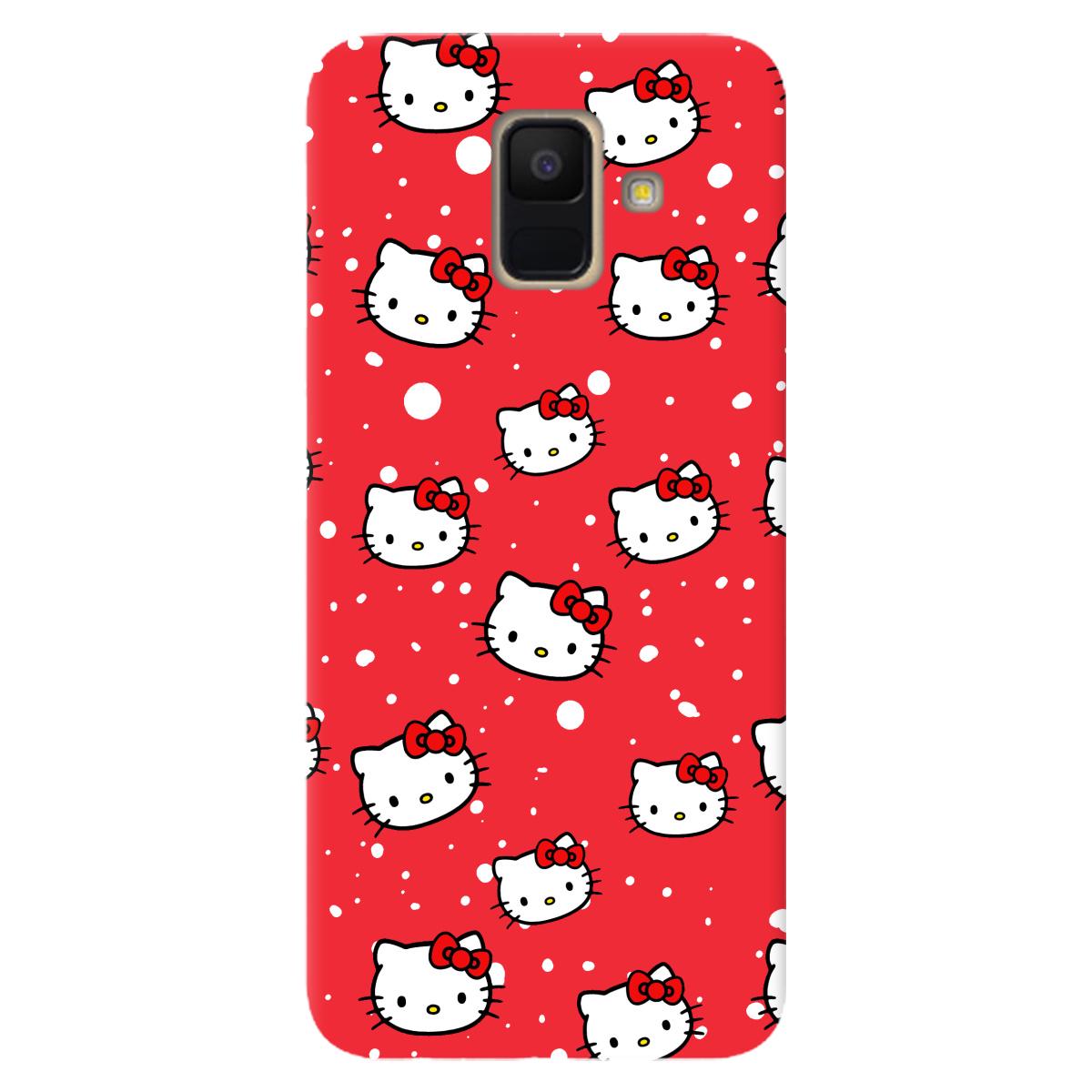 ᐉ Силиконовый чехол Zorrov для Samsung Galaxy A6 2018 - Hello Kitty  (11010060259116352) • Купить в Киеве, Украине • Лучшая цена в Эпицентр