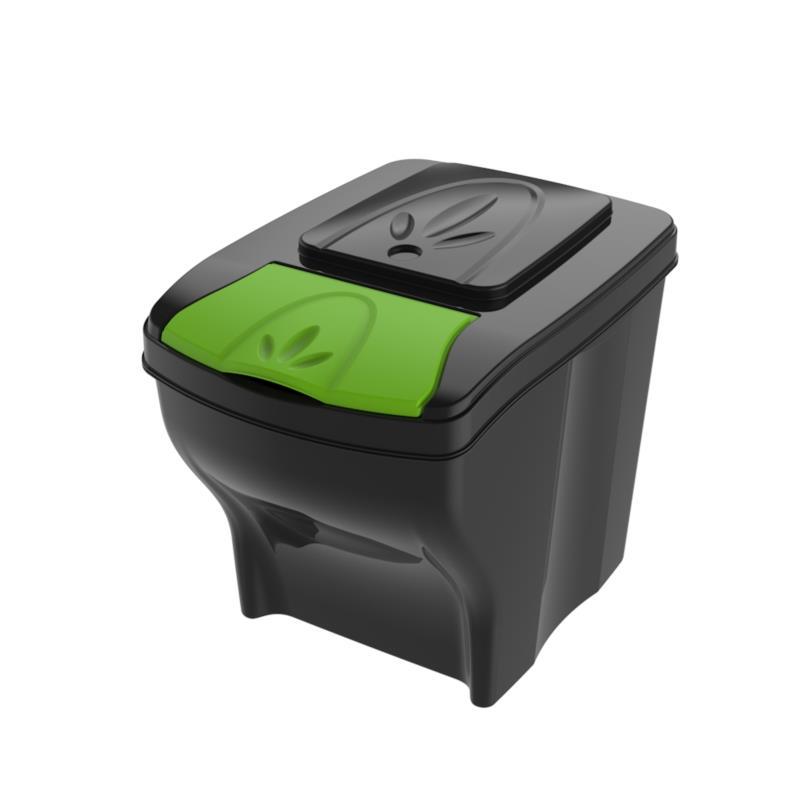 Контейнер для мусора Bama Poker 28x40x31 см 20 л Салатовый (4070) - фото 1 Контейнер для мусора Bama Poker 28x40x31 см 20 л Салатовый (4070) - фото 1