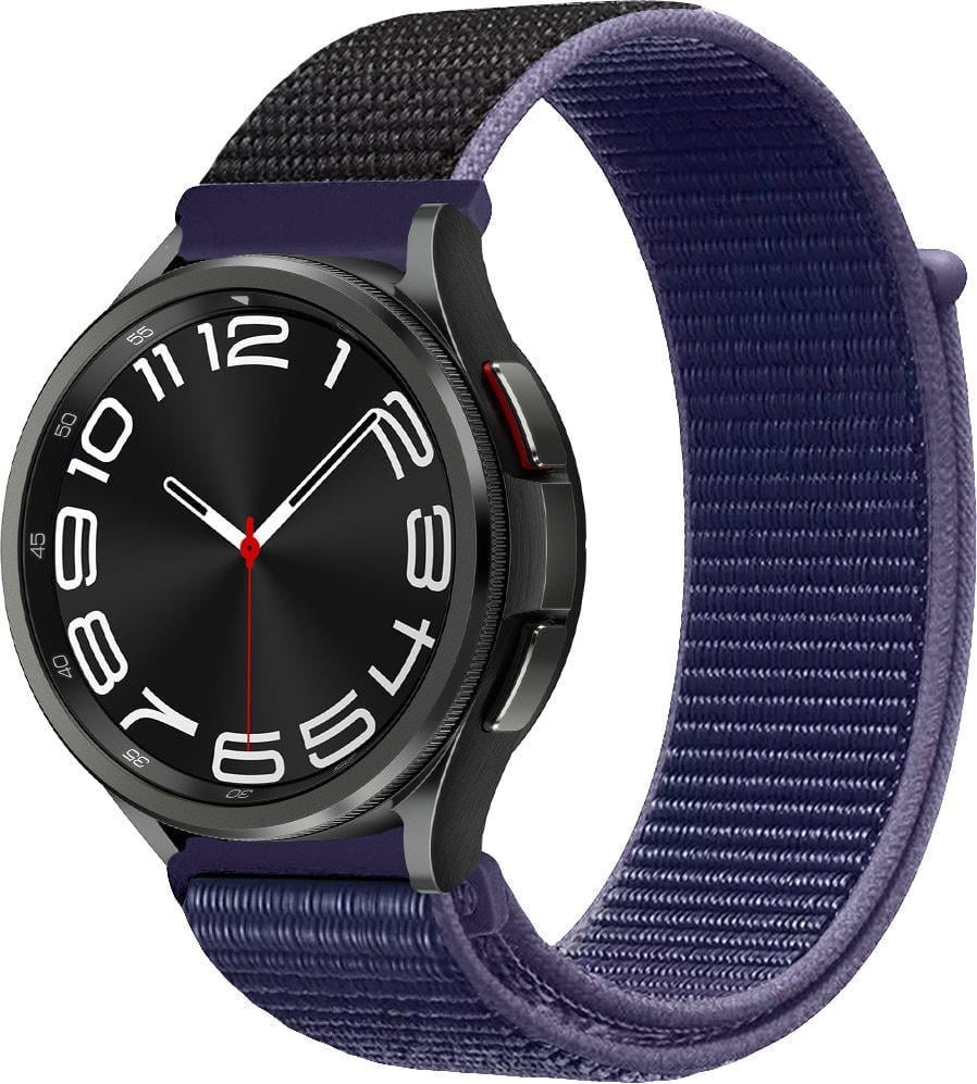 Ремешок нейлоновый Sport Loop для Galaxy Watch 6 Classic 43 мм Midnight Blue (37653-4D)